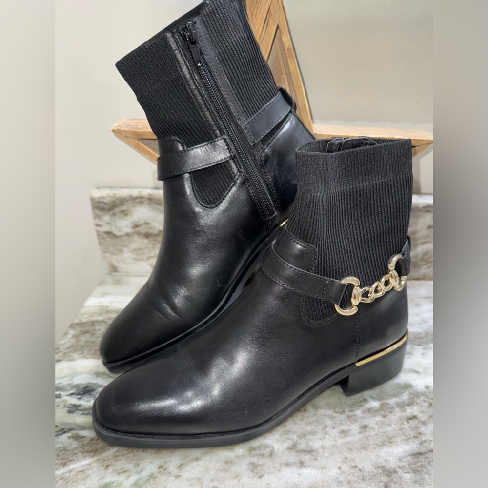 ALDO BLACK Franina Ankle Boot 8.5